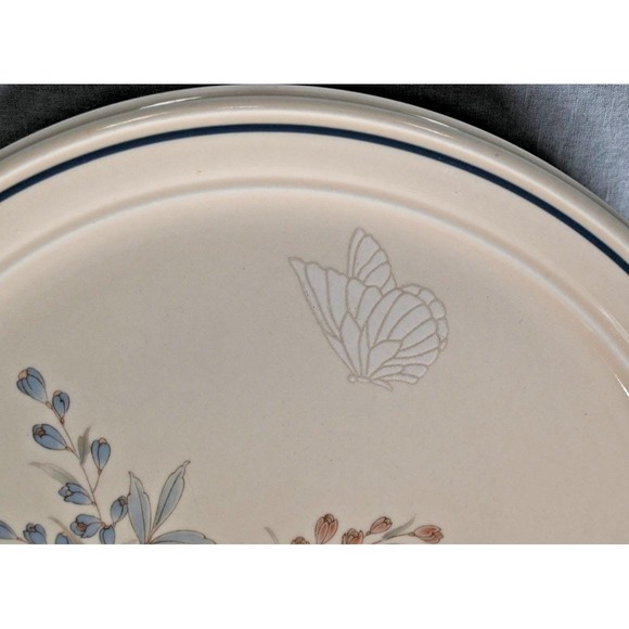 Lot of (3) Vintage Noritake Keltcraft Ireland Kilkee Dinner Plates Butterfly - Picture 3 of 6